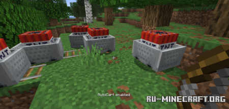 ������� Auto Cart ��� Minecraft 1.21.11