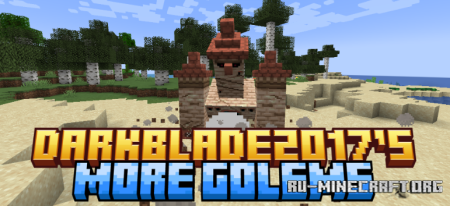 ������� Darkblade2017�s More Golems ��� Minecraft 1.20.1