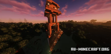 ������� Rustic-Watch-tower ��� Minecraft