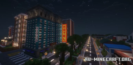 ������� Pistacchio City v1.0 (1980-1990) ��� Minecraft