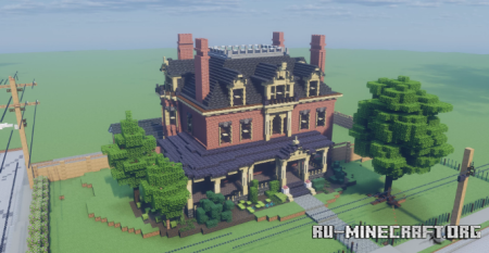 ������� Bludv's Colonial Revival Home ��� Minecraft PE