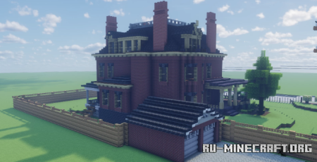 ������� Bludv's Colonial Revival Home ��� Minecraft PE