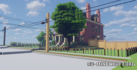 ������� Bludv's Colonial Revival Home ��� Minecraft PE