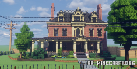 ������� Bludv's Colonial Revival Home ��� Minecraft PE
