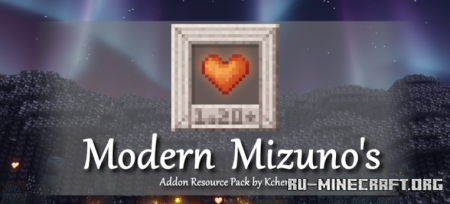 ������� Modern Mizuno�s ��� Minecraft 26.1