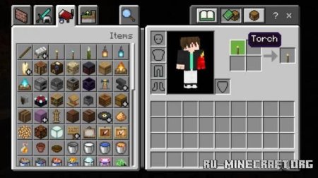 ������� ����� � ����� ���� ��� Minecraft PE 1.20