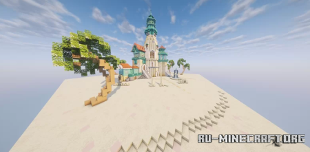 ������� Beachside Bliss: A Cozy Cottage ��� Minecraft