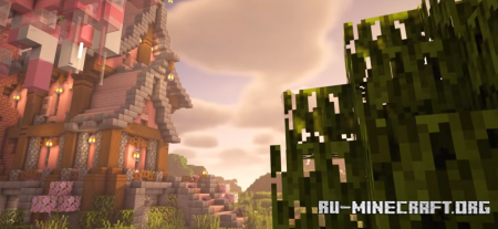 ������� a Cherry Blossom House ��� Minecraft