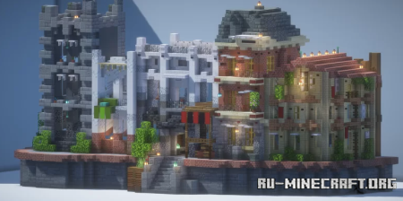 ������� Set of town houses No.1 ��� Minecraft