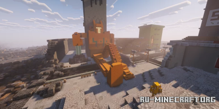������� New Dochland - Destroyed city build ��� Minecraft