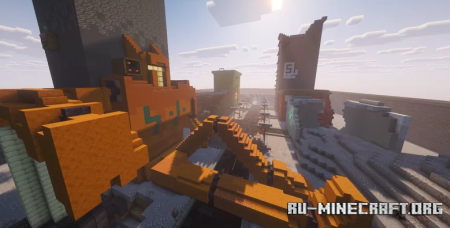 ������� New Dochland - Destroyed city build ��� Minecraft