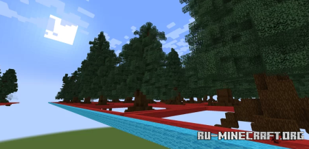 ������� Spruce Tree Pack V1 � 700 Spruce Trees ��� Minecraft