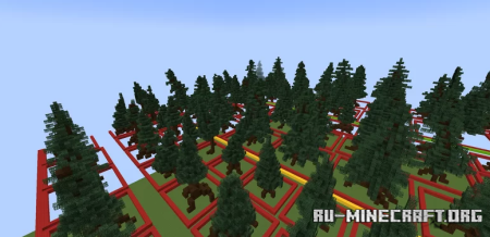 ������� Spruce Tree Pack V1 � 700 Spruce Trees ��� Minecraft
