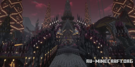 ������� Mournhold - The Servants Dark City ��� Minecraft