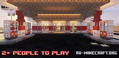 ������� Gas Station by aLuxsang ��� Minecraft