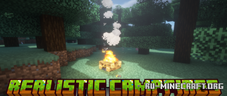 ������� Realistic Campfires ��� Minecraft 1.21.11