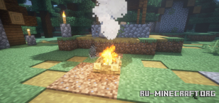 ������� Realistic Campfires ��� Minecraft 1.21.11