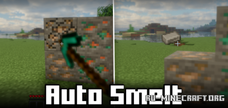 ������� Auto Smelt ��� Minecraft 1.21.10