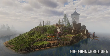 ������� Karttrad (Medieval fantasy town) ��� Minecraft