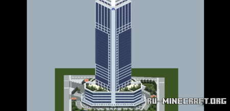 ������� Nurol Tower - Istanbul, Turkiye ��� Minecraft