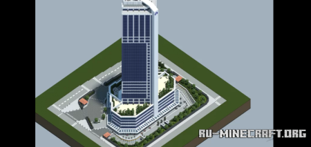 ������� Nurol Tower - Istanbul, Turkiye ��� Minecraft