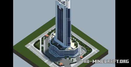 ������� Nurol Tower - Istanbul, Turkiye ��� Minecraft