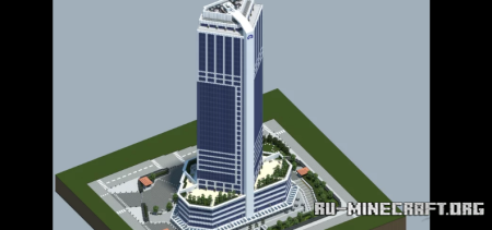 ������� Nurol Tower - Istanbul, Turkiye ��� Minecraft