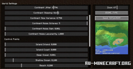 ������� Reterraforged ��� Minecraft 26.1.2