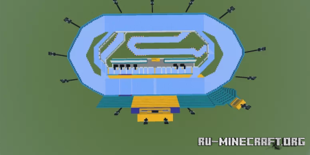 ������� Homstead-Miami Speedway ��� Minecraft