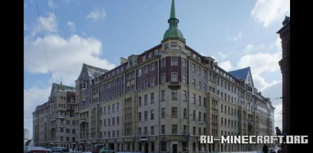 ������� Polezhaev House, St. Petersburg ��� Minecraft