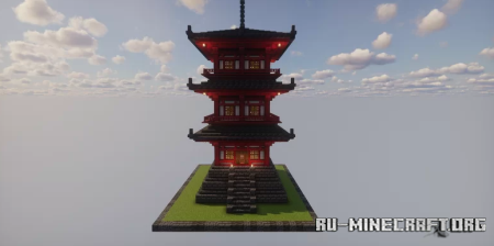 ������� Chinese Pagoda by SasakaBone ��� Minecraft