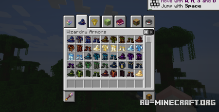 ������� Electroblobs Wizardry Redux ��� Minecraft 1.20.1