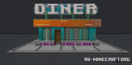 ������� FREE 70s cafe ��� Minecraft