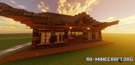 ������� Large Japanese House ��� Minecraft