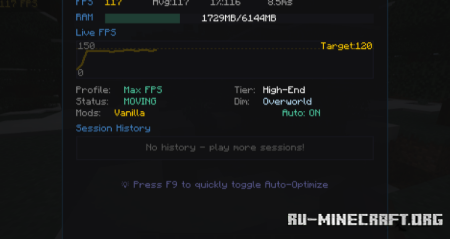������� Smart FPS Booster ��� Minecraft 1.21.11