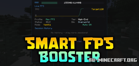 ������� Smart FPS Booster ��� Minecraft 1.21.11