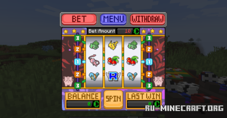 ������� Casino Rocket ��� Minecraft 1.21.1