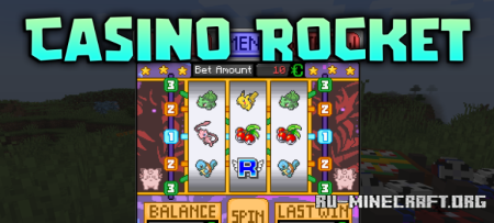 ������� Casino Rocket ��� Minecraft 1.21.1
