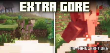 ������� Extra Gore ��� Minecraft 1.20.1