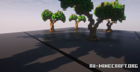 ������� Oak tree pack by ElvYan ��� Minecraft