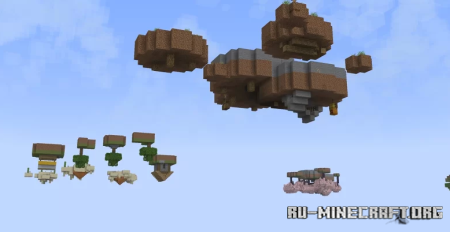 ������� Sky Challenge Upside Down ��� Minecraft