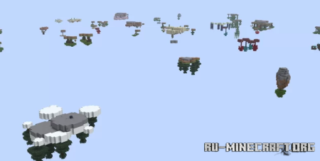 ������� Sky Challenge Upside Down ��� Minecraft