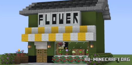 ������� Flower Shop by Jvcraftbuilders ��� Minecraft