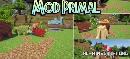 ������� Mod Primal ��� Minecraft 1.21.1