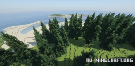 ������� Small Pine Tree Island ��� Minecraft