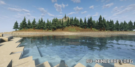 ������� Small Pine Tree Island ��� Minecraft