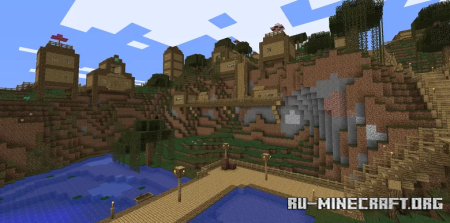 ������� Island Village by Povieronyk ��� Minecraft