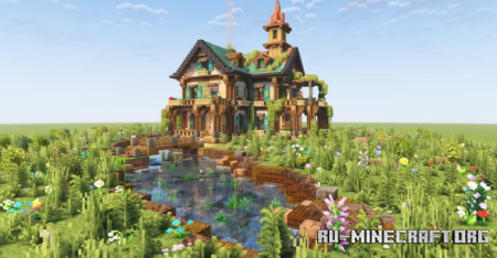 ������� Grass Wonder's Manor ��� Minecraft