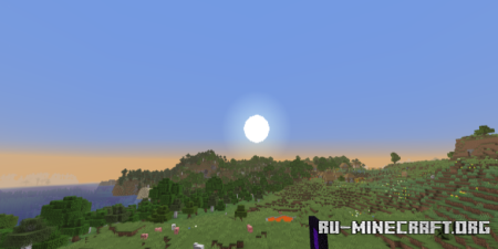 ������� Round Sun & Moon ��� Minecraft 1.21