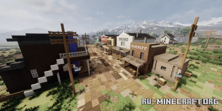 ������� RDR2 Valentine Recreation ��� Minecraft